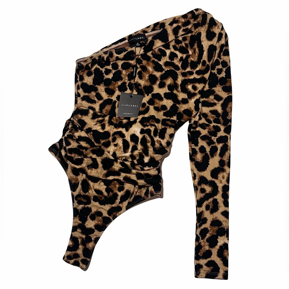JLUXLABEL Leopard Print Bodysuit